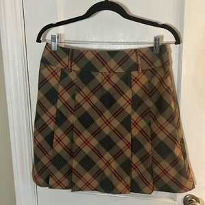 Loft Classic Tartan skirt sz 8p